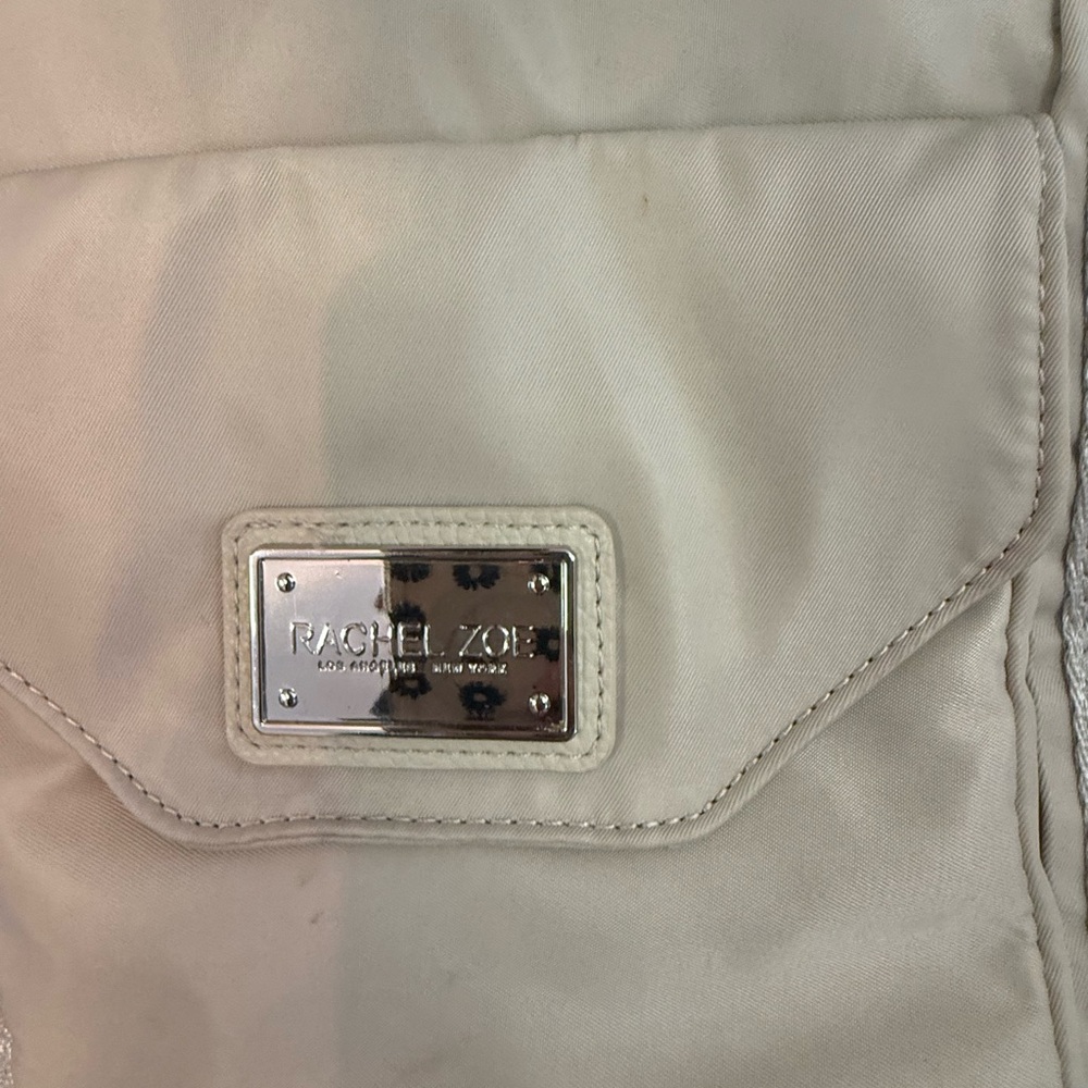 Rachel Zoe Ivory Laptop Bag